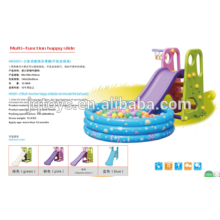 YQ1364 vente en gros hotsale pré-scolaire Kids Plastic Small Happy Play Tube Slide to kids